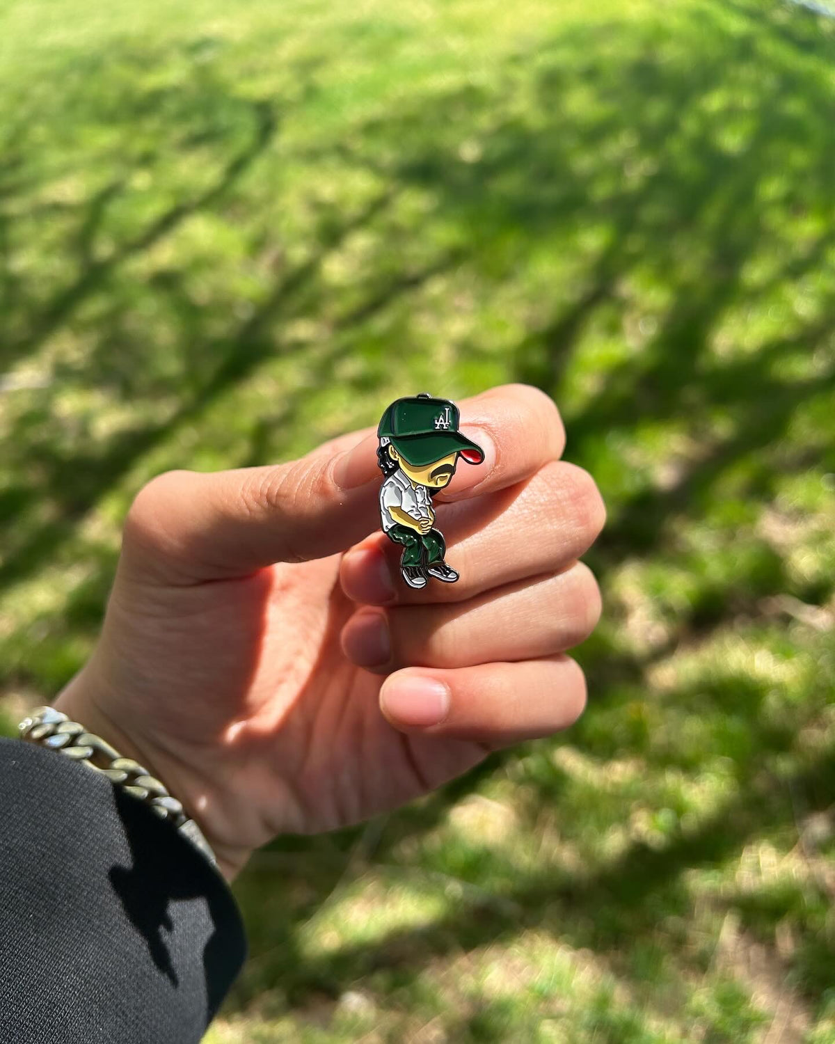 Sitting Homie Pin