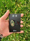 Virgen Mary New Era pin