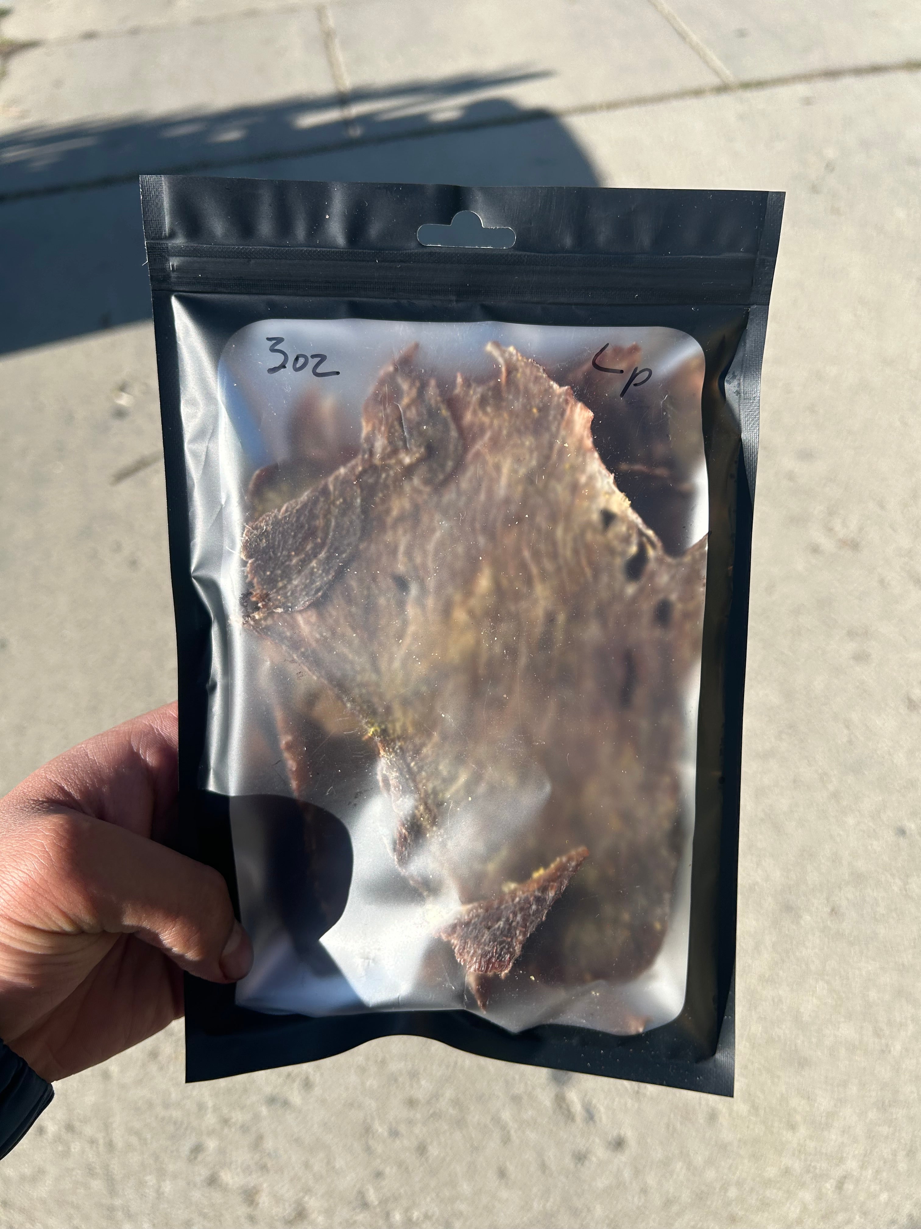Lemon Pepper Carne Seca